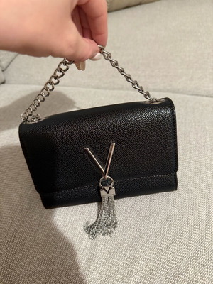 Valentino Divina Чанта за рамо черна като нова