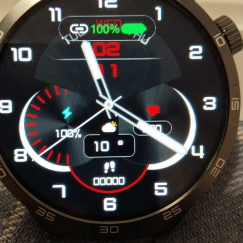 Smart watch with 1.85-inch AMOLED HD sapphire screen, NFC, GPS