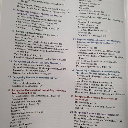 Learning Radiology book new, English