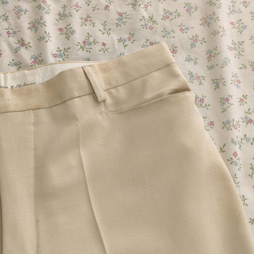 Ecru men's pants classic fit like new