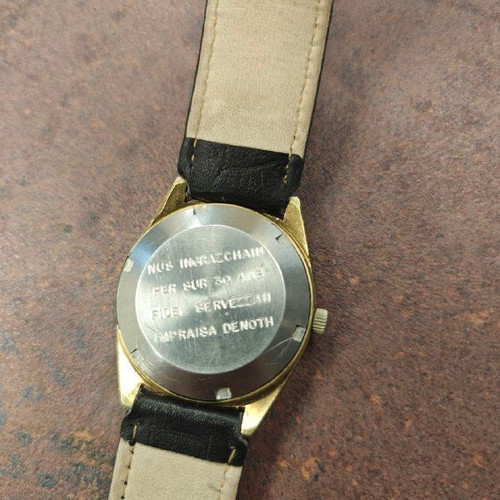 Omega Genève automatic men's watch used, black
