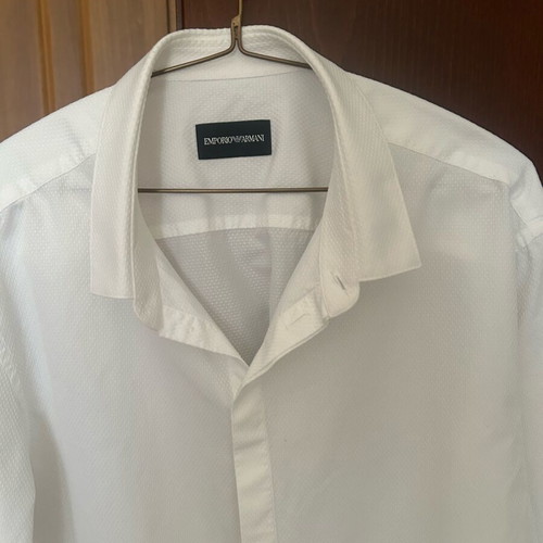 Emporio Armani white shirt size 44 like new