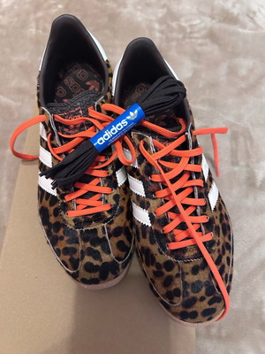 Adidas Originals SL 72 OG leopard like new, size 39.5