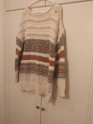 Zara knitted women's blouse used, size L