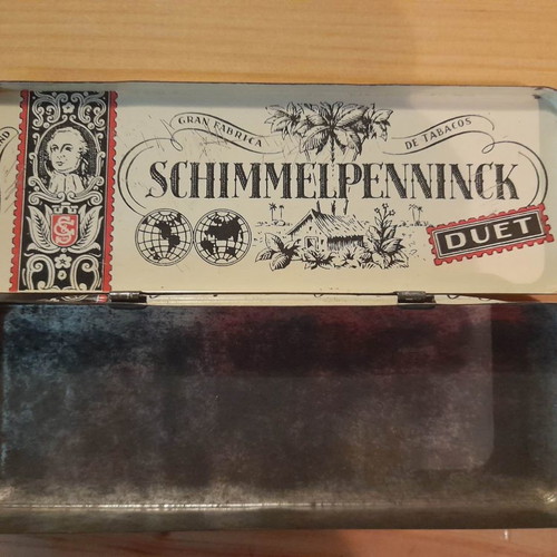 Schimmelpenninck Duet Empty Cigars Tin Box