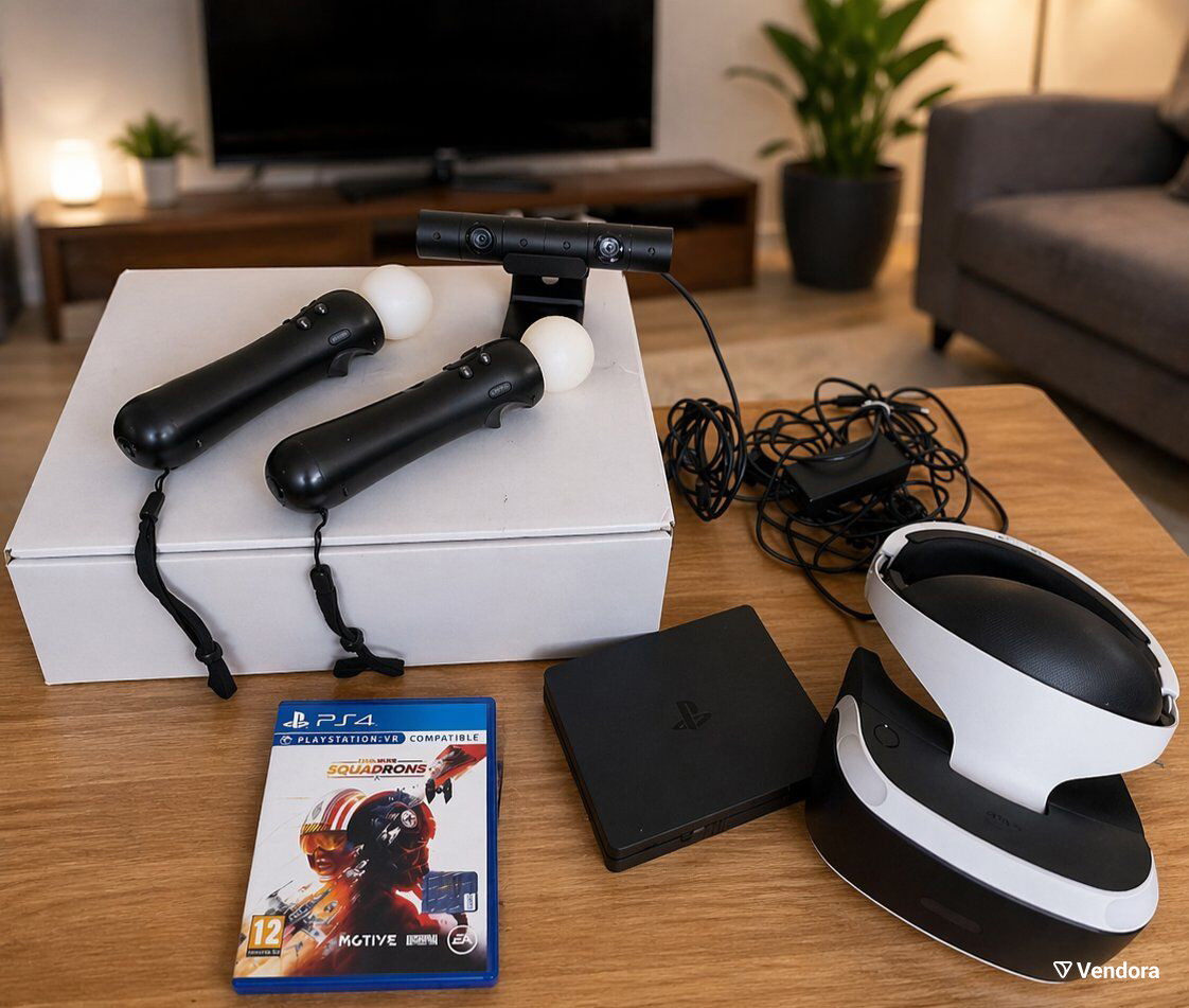 PlayStation VR set like new with 2 Move… - € 140,00 - Vendora.cy