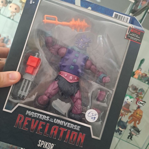 Masters of the Universe Revelation Spikor action figure new, Mattel