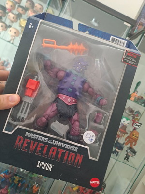 Masters of the Universe Revelation Spikor action figure new, Mattel