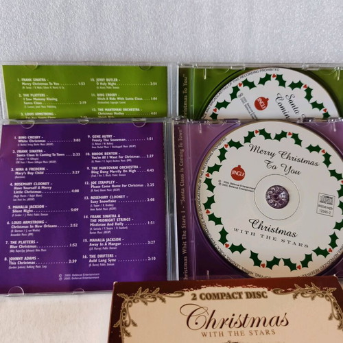 Christmas with the stars 2CD like new, R&B / Soul