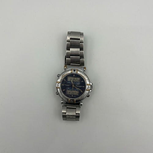 Pierre Lannier Ana-Digi men's watch used, gray