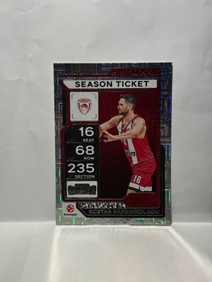 2025-26 Panini Contenders Euroleague Kostas Papanikolaou #60 new