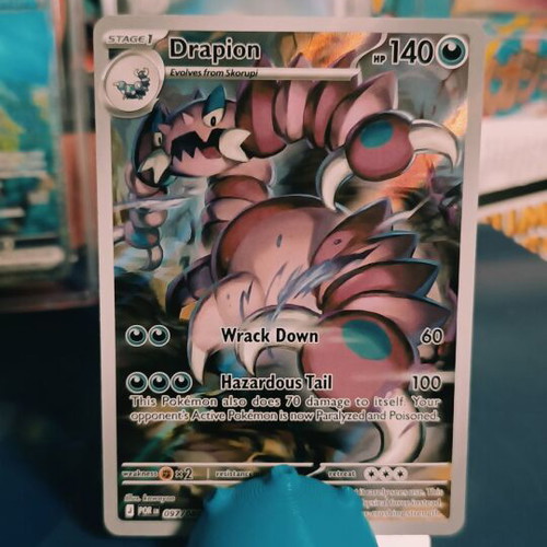 Drapion POR 097/088 Illustration Rare Pokémon TCG near mint