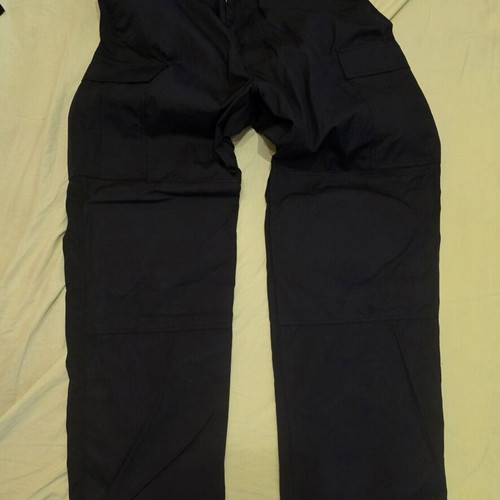 Police Pants Large new, blue