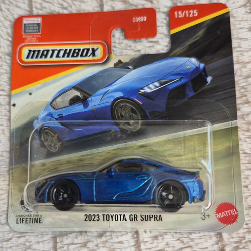 2023 Toyota GR Supra Matchbox new