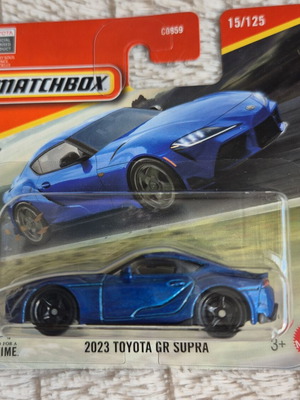 2023 Toyota GR Supra Matchbox new
