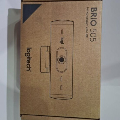 Logitech Brio 505 webcam new, 1080p 60fps, HDR, type C, 360 rotation