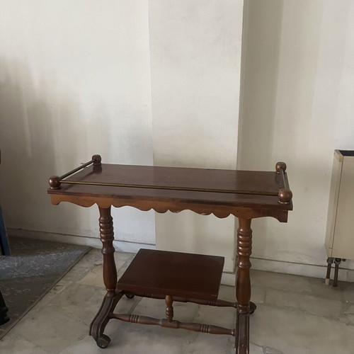 Vintage Wooden Bar Cart like new