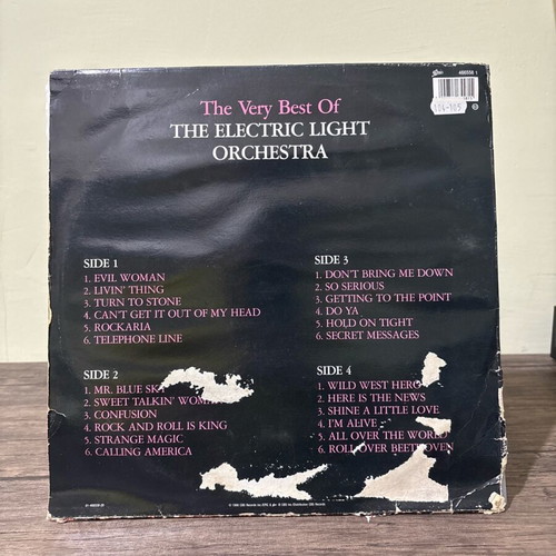 The Electric Light Orchestra vinyl used, rock