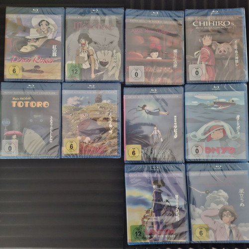 Hayao Miyazaki Collection Special Edition Blu-ray box set like new