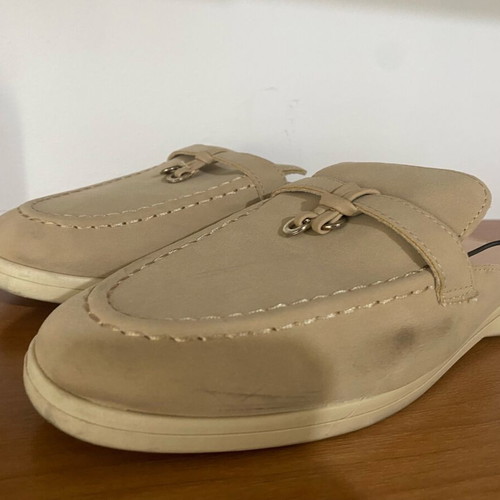 Mules beige size 40 like new