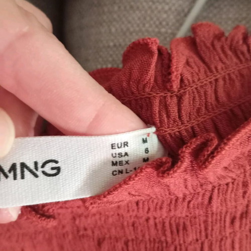 Mango midi dress in wide fit, airy, like new