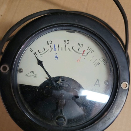 Vintage measuring instruments used, pack of 6 units