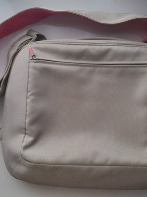 Belkin laptop bag like new, beige-pink