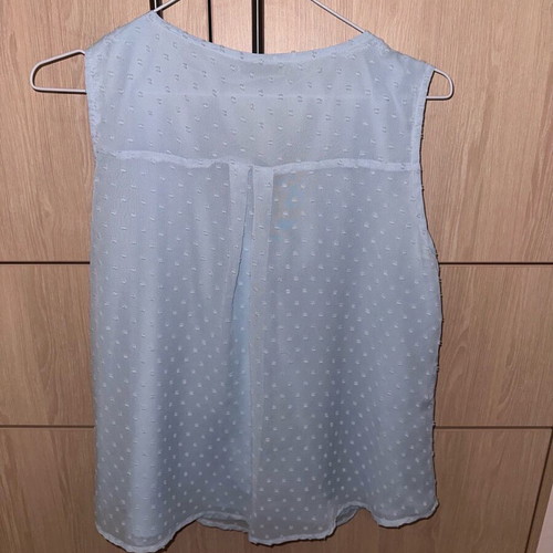 Medium blouse loose light blue used