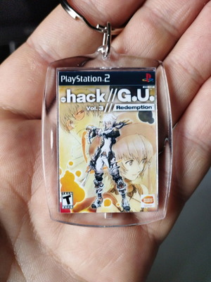 .hack G.U. Vol. 3 Redemption PlayStation 2 acrylic keychain