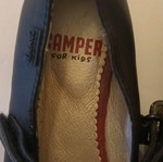 Camber leather ballerinas like new with different embroidery