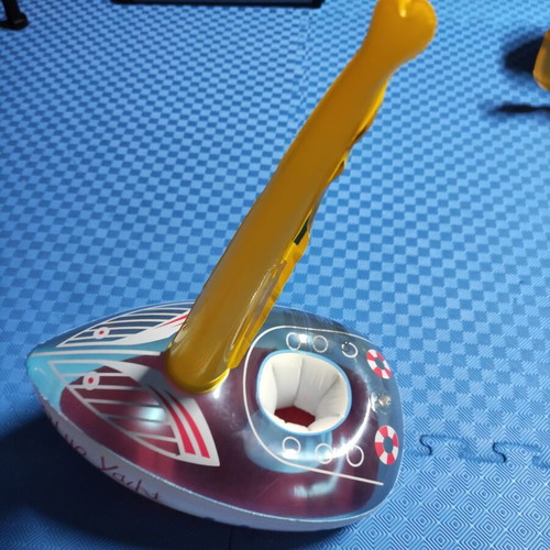Inflatable boat used