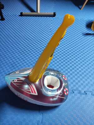 Inflatable boat used