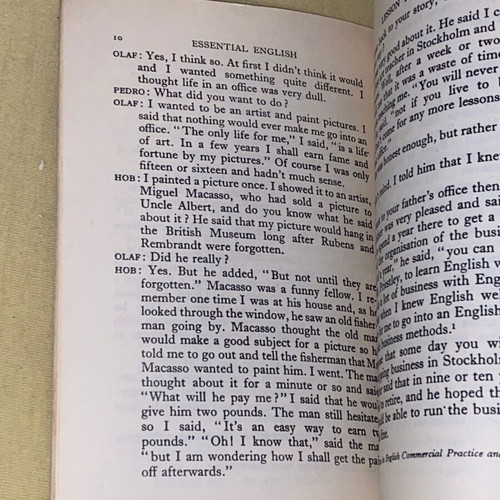Essential English for foreign Students Book 3 σαν καινούργιο βιβλίο εκμάθησης Αγγλικών 1965