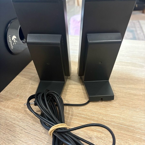 Logitech X-240 ηχεία υπολογιστή μεταχειρισμένα, σετ με subwoofer και χειριστήριο