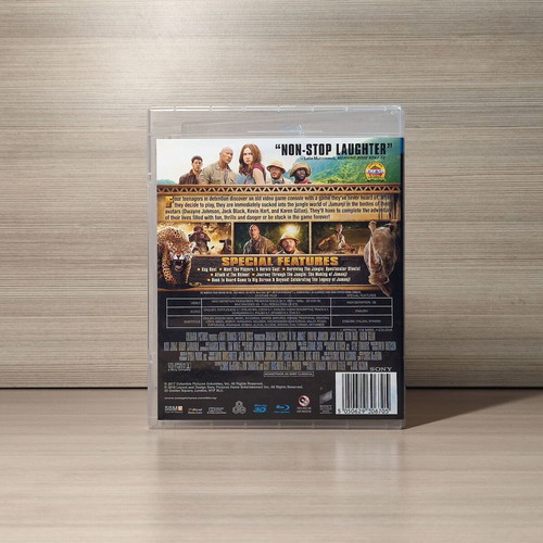 Jumanji Welcome to the Jungle Blu-Ray like new with Greek and Bulgarian subtitles 2D & 3D