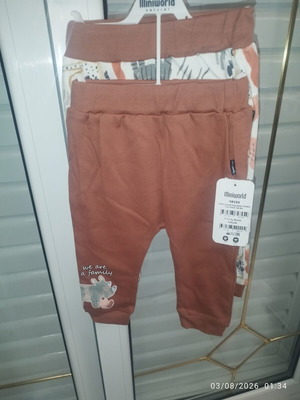 Miniworld baby clothing sets 9-12 months new, natural color cinnamon