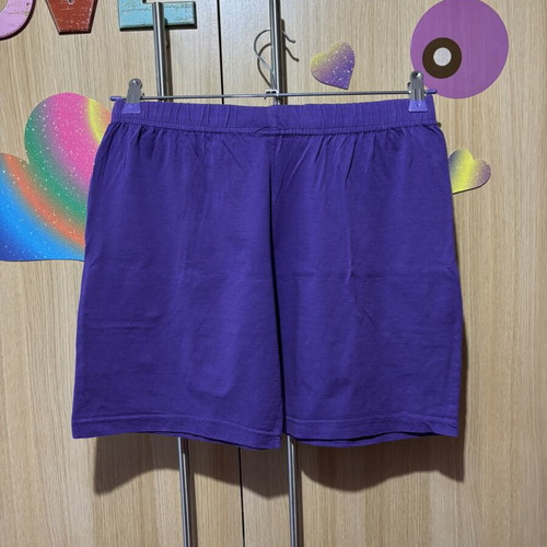 Fawn cotton sleepwear set like new, white and purple, size M