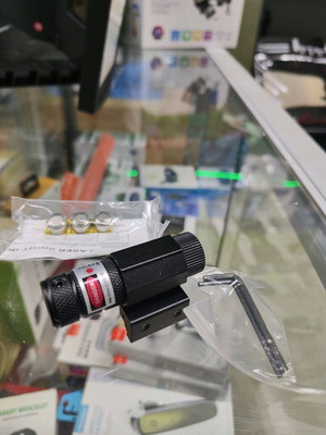 Laser bore for gun with 11mm rail new with red beam