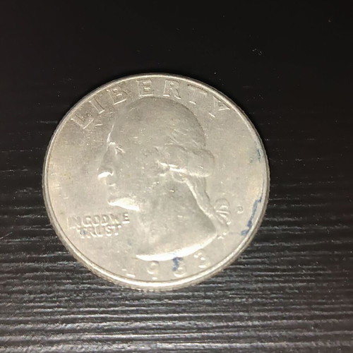 USA 25 Cents Washington Quarter 1983 like new
