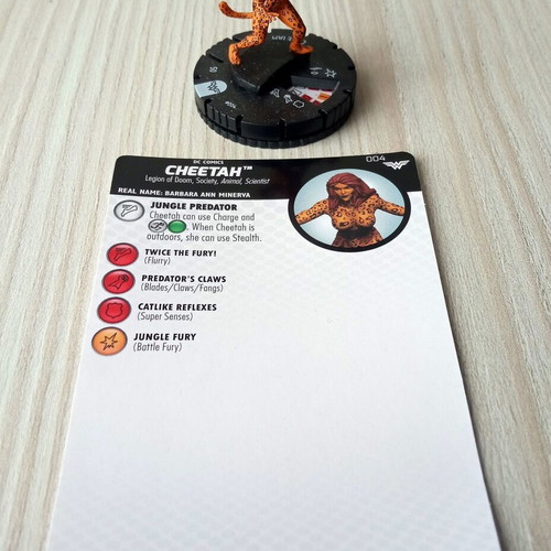 Heroclix DC five figures like new, Wonder Woman 2017 set