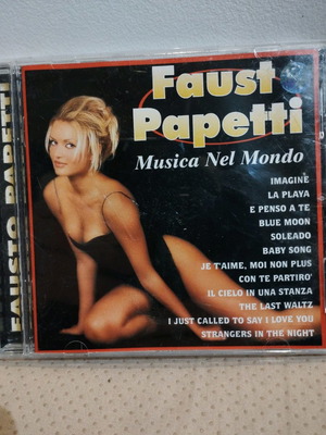 Faust Papetti Musica Nel Mondo CD μεταχειρισμένο, pop