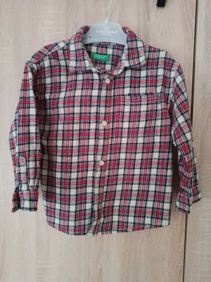 United Colors of Benetton Παιδικό Overshirt σαν καινούργιο, μέγεθος 90 cm