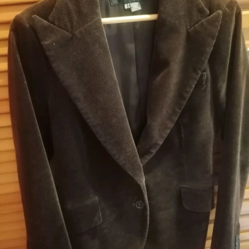 Zara brown corduroy jacket used, size 40