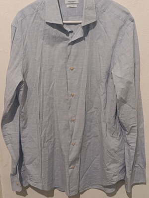 Gutteridge cotton shirt L like new, blue
