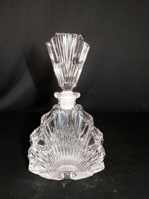 Art Deco Small Crystal Decanter 1940s