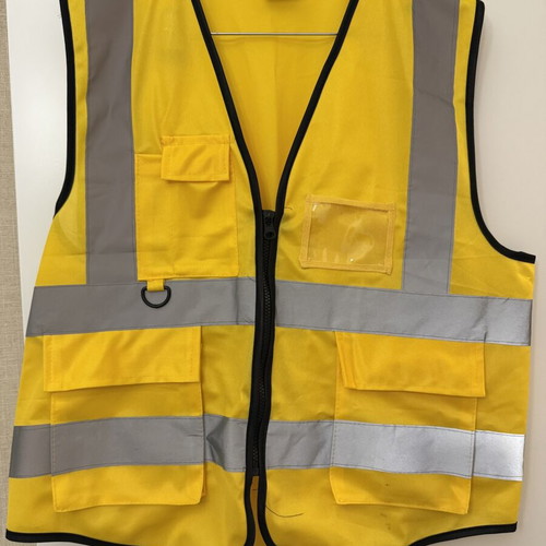Reflective Safety Vest XL with Pockets new, blue