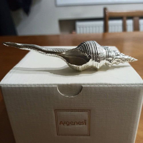 Decorative Shell Argenesi Italian Design new, 13 cm