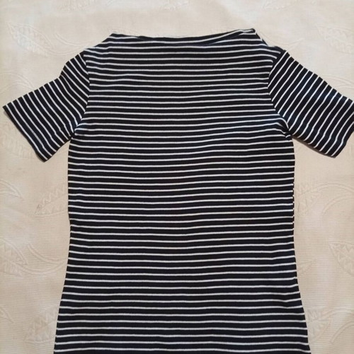 Zara Trafaluc striped short-sleeve top like new, size S