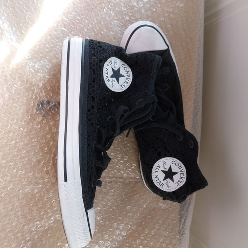Converse All Star women's athletic shoes used, size 38, black