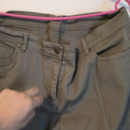 Marks & Spencer women's pants set like new, sizes 44 and 46, khaki and grey
